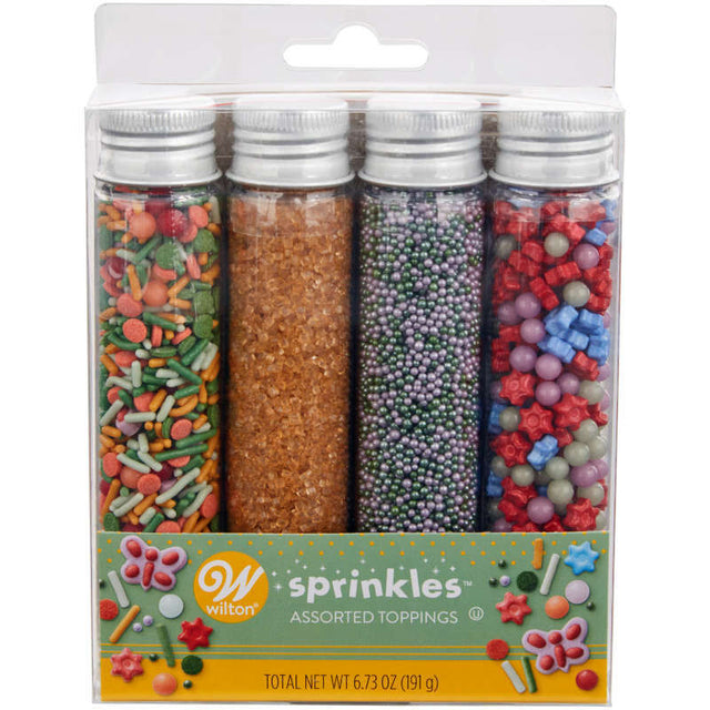 Wilton Butterfly and Flower Spring Sprinkles Set, 6.73 oz. (4-Piece Set)