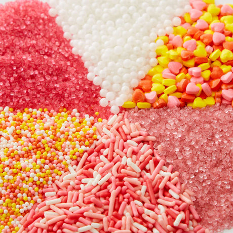 Wilton Pink, Yellow and White 6-Cell Sprinkle Mix, 7.30 oz.