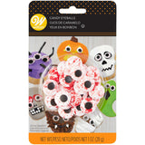 Wilton Bloody Candy Eyeballs, 1 oz. Bloodshot spooky red