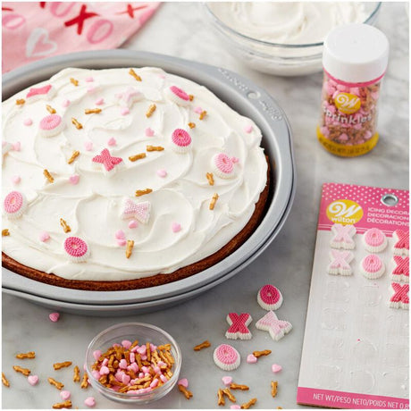 Wilton X's and O's Icing Decorations, 24-Count