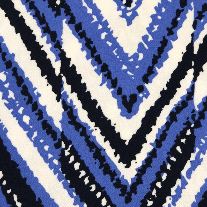 1 Yard Liverpool Knit Geometric Print Fabric For Dresses Tops Skirts Apparel Projects 60 Inch Wide