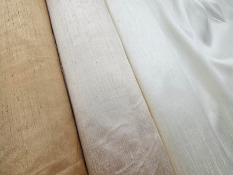 IFR Extra Wide Dupioni Silk 100 Percent Polyester Faux Dupioni Fabric - Multiple Colors, 120" Wide (1 Yard)