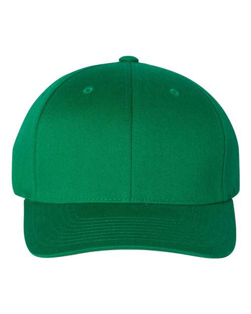 Flexfit Cotton Blend Structured Mid-Profile Cap