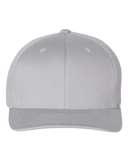 Flexfit Cotton Blend Structured Mid-Profile Cap