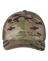 Flexfit Cotton Blend Structured Mid-Profile Cap