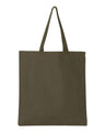 Q-Tees Promotional Heavy Cotton Canvas Tote