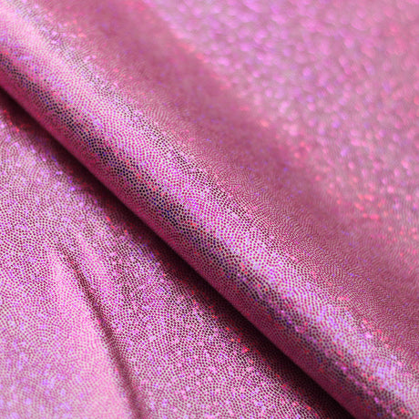 Matrix Twinkle Nylon Spandex Hologram Fabric - Assorted Colors, Solid, 57/58" Width (1 Yard)