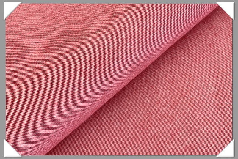 Twill Shirting Cotton Fabric - Light Red (1 Yard)