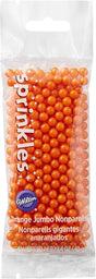 Wilton Orange Jumbo Nonpareils Sprinkles Pouch – 1.4 oz.
