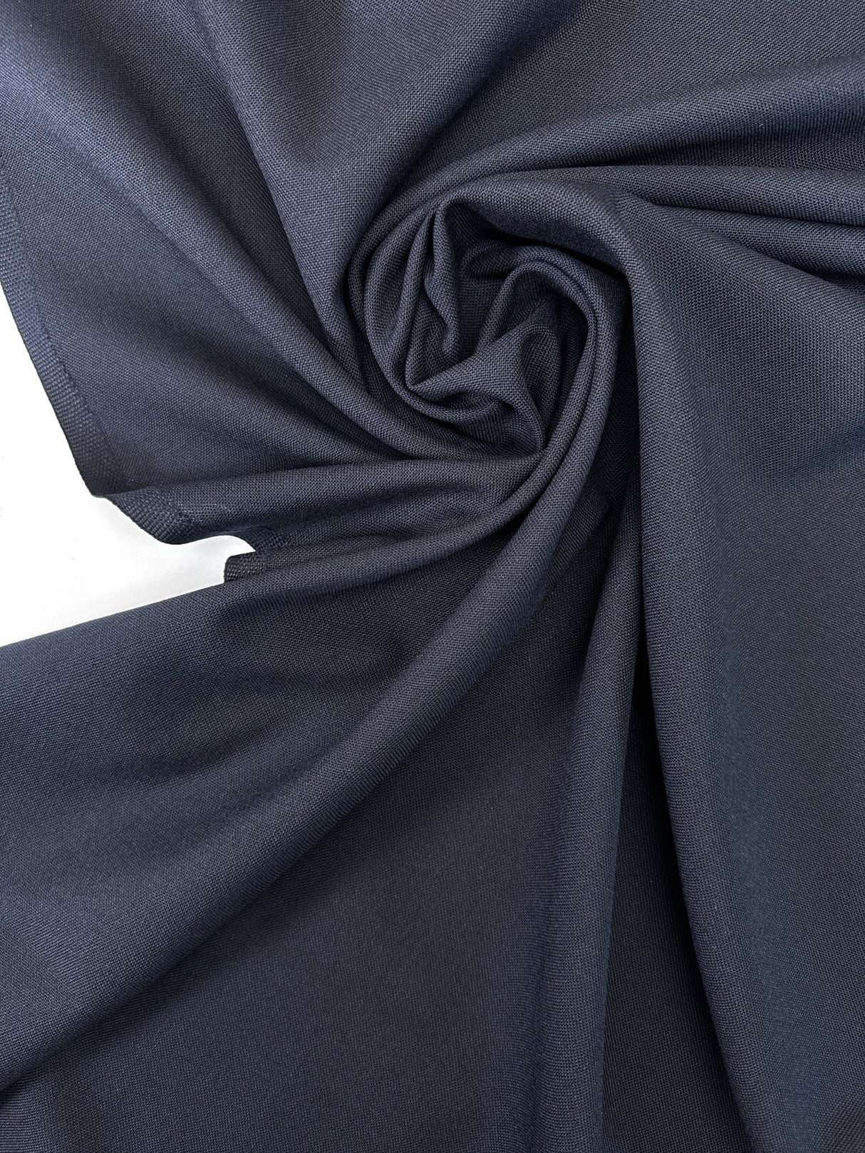Wool Polyamide Suit Fabric Blue