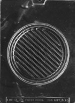 Poinsettia Pour Box Chocolate Mold - Bottom - LPC400B