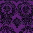Purple Taffeta Flocking Damask Fabric,
