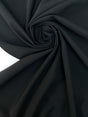 Black Polyamide Elastane Knit GV-308
