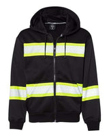 EV Series® Enhanced Visibility Full-Zip Hooded Sweatshirt