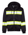 EV Series® Enhanced Visibility Full-Zip Hooded Sweatshirt