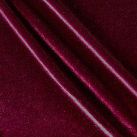 Stretch Velvet Spandex Fabric - 4-Way Stretch, 60" Width, 360 GSM (1 Yard)