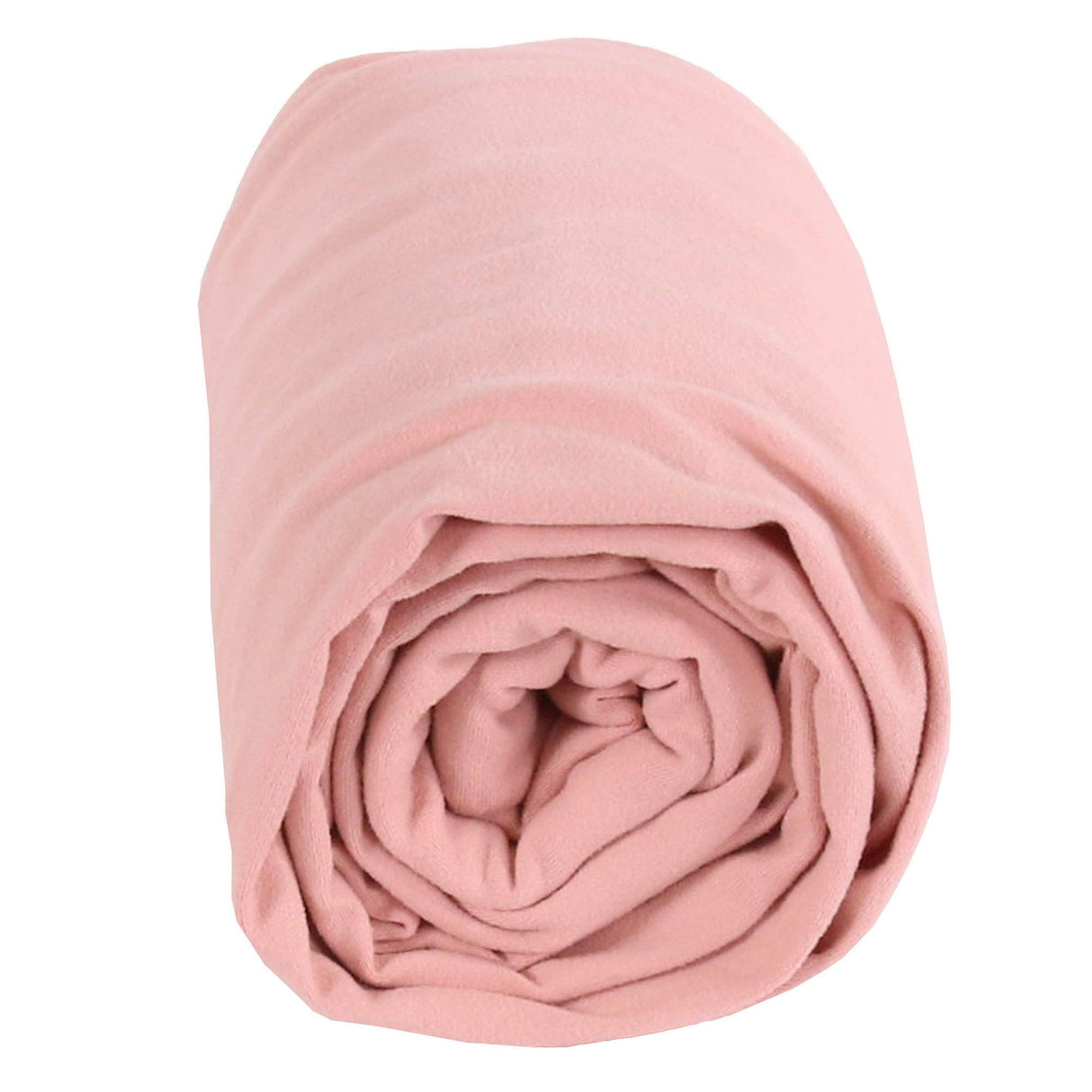 Poly Spandex Knit Fabric Dusty Rose DTY Double Brushed