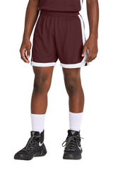 Sport-Tek® Youth Rival Basketball 5” Short