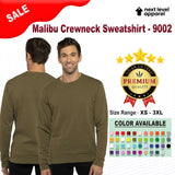 Next Level® Santa Cruz Long Sleeve Crewneck Pocket Sweatshirt