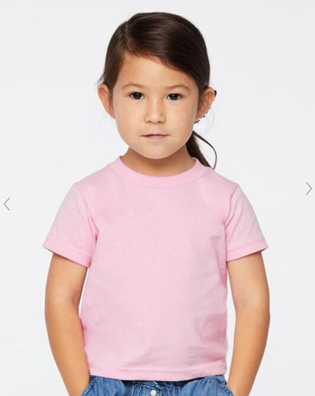 Rabbit Skins® Toddler Cotton Jersey Crew Neck Short Sleeve Tee - 3301T
