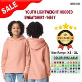 Comfort Colors® Youth Lightweight Hooded Sweatshirt