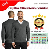 Port Authority® Easy Care V-Neck Sweater