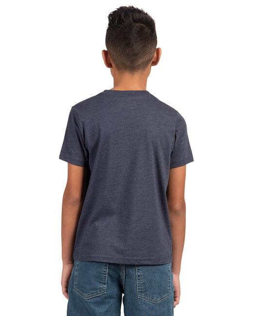 Next Level® Apparel Youth CVC Crewneck Short Sleeve T-Shirt