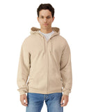 Sudadera con cremallera completa y forro polar Gildan Softstyle - Comodidad ligera