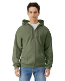 Sudadera con cremallera completa y forro polar Gildan Softstyle - Comodidad ligera