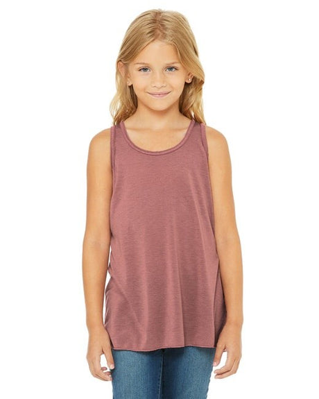 Bella + Canvas® Youth Flowy Racerback Tank - 8800Y