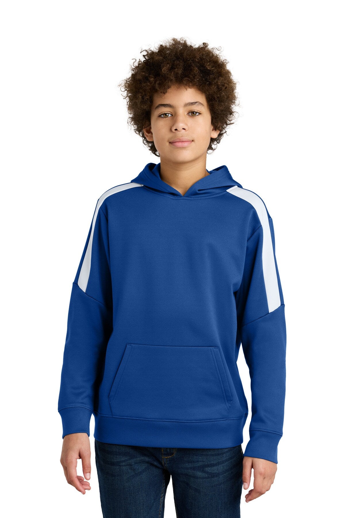 Sport-Tek® Youth Fleece United Pullover Hoodie