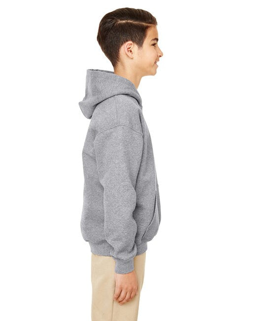 Gildan® Youth Heavy Blend Long Sleeve Hooded Sweatshirt