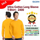 Gildan® Ultra Cotton Crewneck Long Sleeve T-Shirt