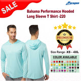 Paragon® Bahama Performance Hooded Long Sleeve T Shirt