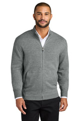 Port Authority® Easy Care Full Zip Sweater
