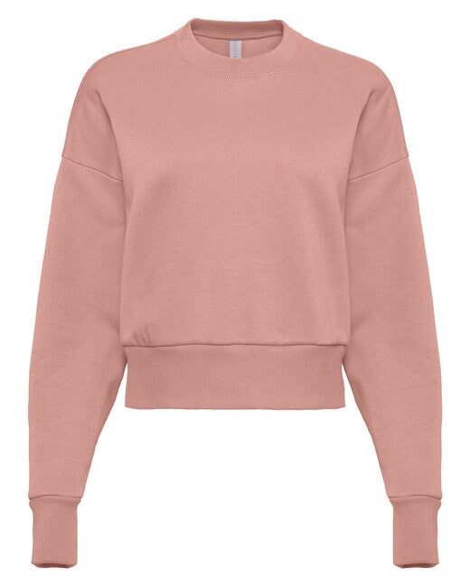 Next Level® Ladies' Heavyweight Long Sleeve Crewneck Sweatshirt