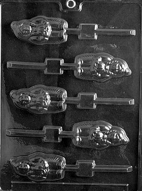 Native American Indian Lolly Chocolate Mold - LPT034