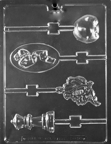 Moonlight Assortment Lolly Chocolate Mold - LPK158