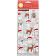 Wilton Santa Claus, Reindeer and Snowman Christmas Treat Bags with Ties – 20 Count