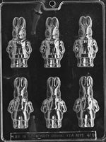 Boy - Girl Bunnies Chocolate Mold - LPE401