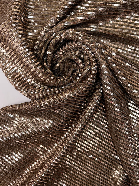 Polyester Elastane Mesh Fabric With Sequins