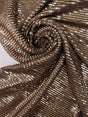 Polyester Elastane Mesh Fabric With Sequins