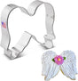 Ann Clark Angel Wings Cookie Cutter, 3.5"