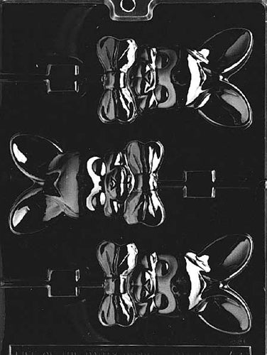 Bunny with Bow Lolly Chocolate Mold - LPE040