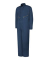 Red Kap Men's Extended Sizes Zip-Front Cotton Coverall