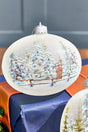 6” LED Country Sled/Sleigh Frosted Ornament