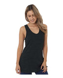 Camiseta sin mangas triblend para mujer hecha en EE. UU.