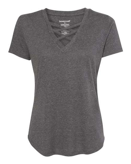 Boxercraft Women's Cage Front T-Shirt