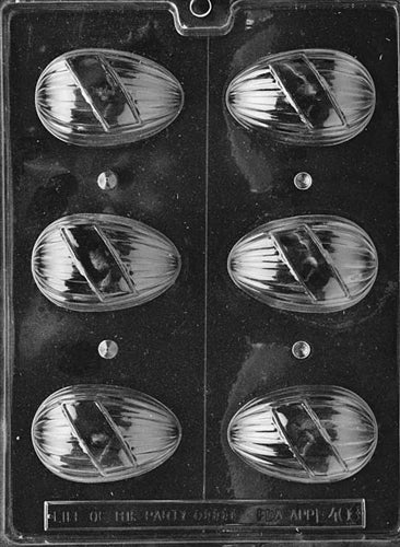 3D Blank Name Egg Chocolate Mold - LPE408