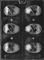 3D Blank Name Egg Chocolate Mold - LPE408